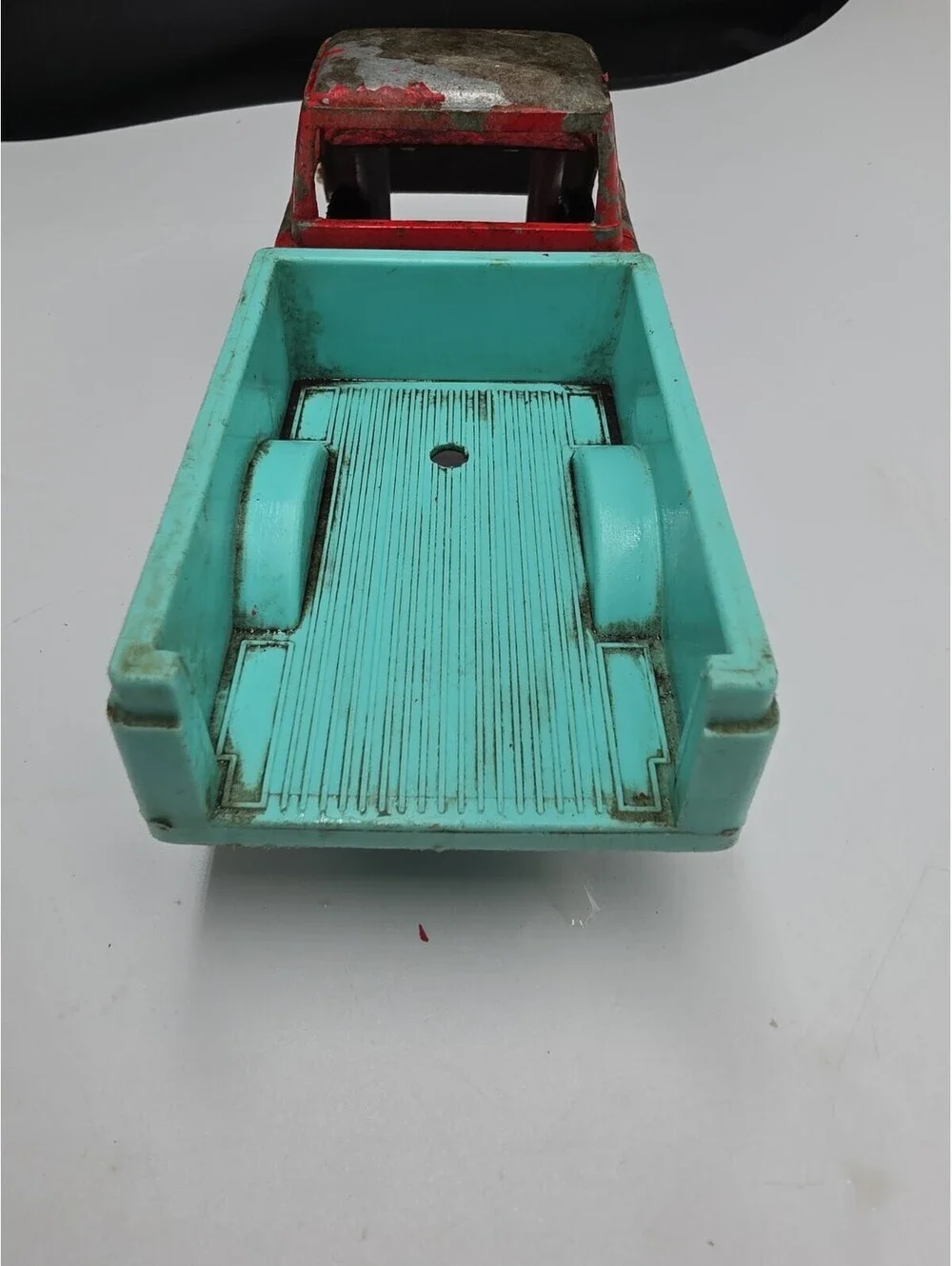 Vintage Tootsie Toy Ford Pick Up Truck RED & BLUE 8
